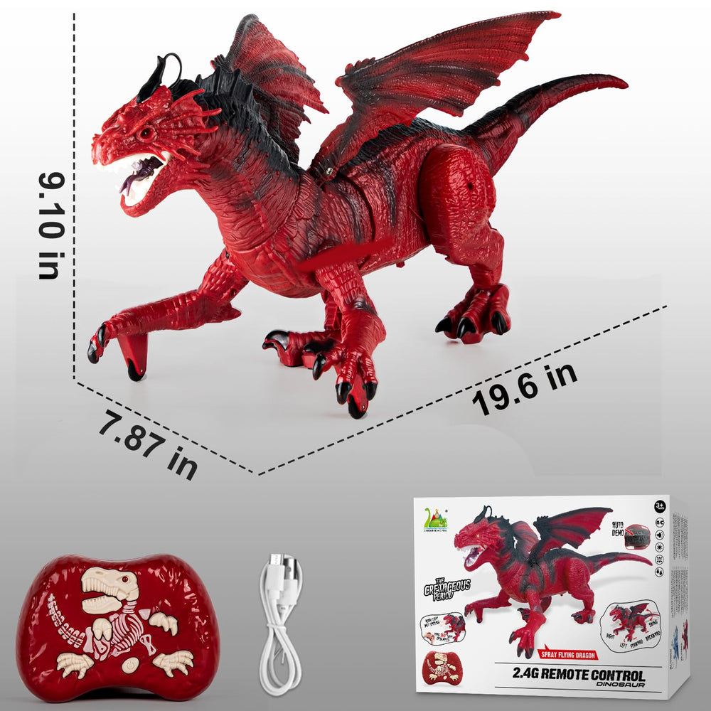 DINOSAURS'ISLAND TOYS dragon boxed packaging signals ready-to-gift appeal