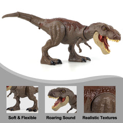 DINOSAURS'ISLAND TOYS movable jaws and limbs enable varied action stances