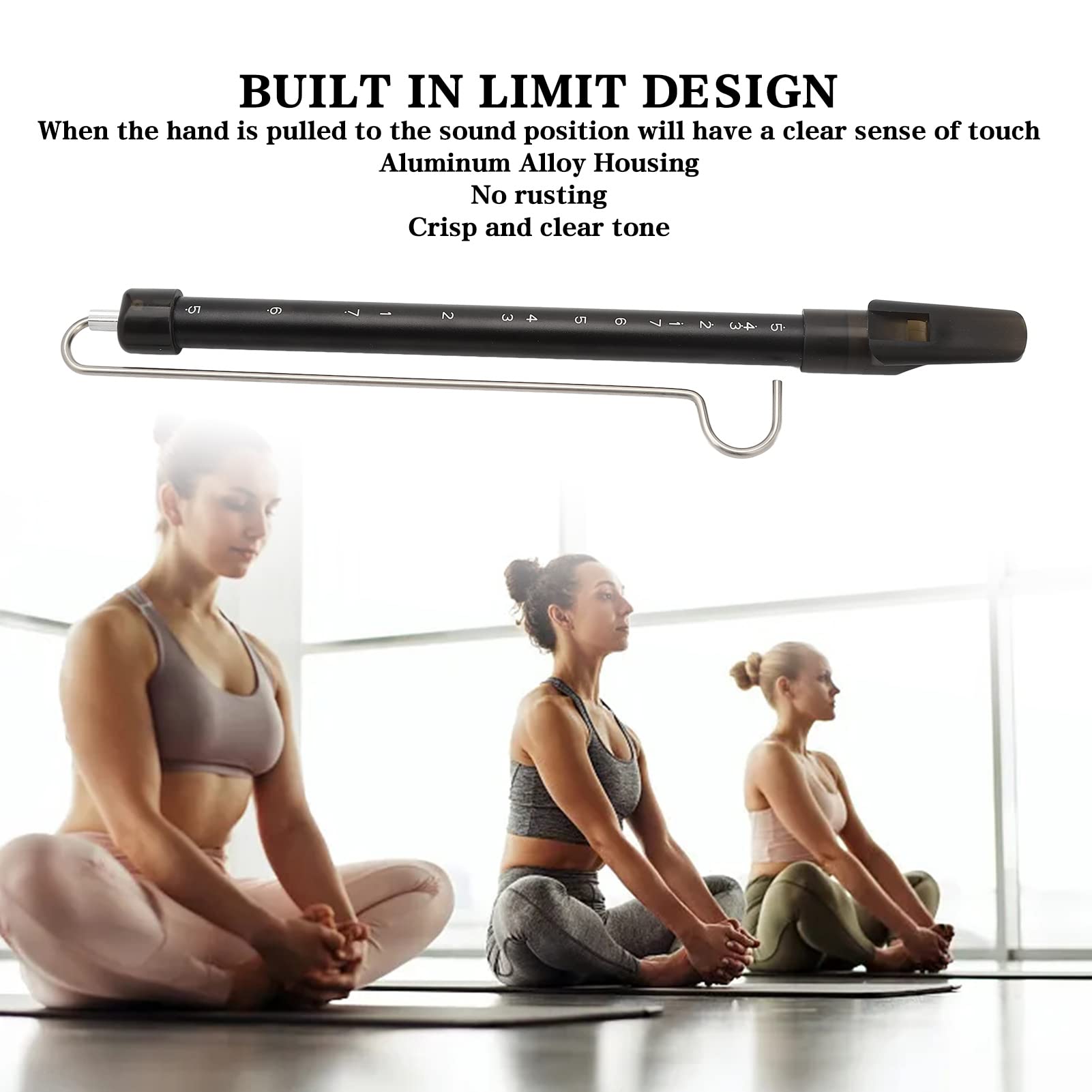 Dioche slide whistle designed for portability and on-the-go use.