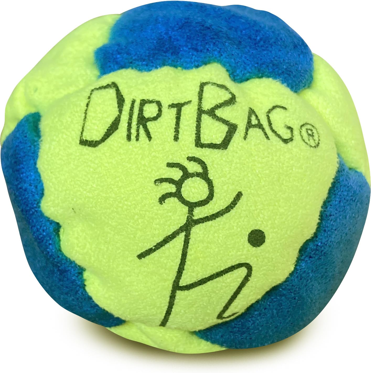 DIRTBAG All Star footbags in bright vivid colors for standout practice