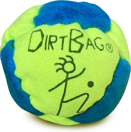 DIRTBAG All Star footbags in bright vivid colors for standout practice