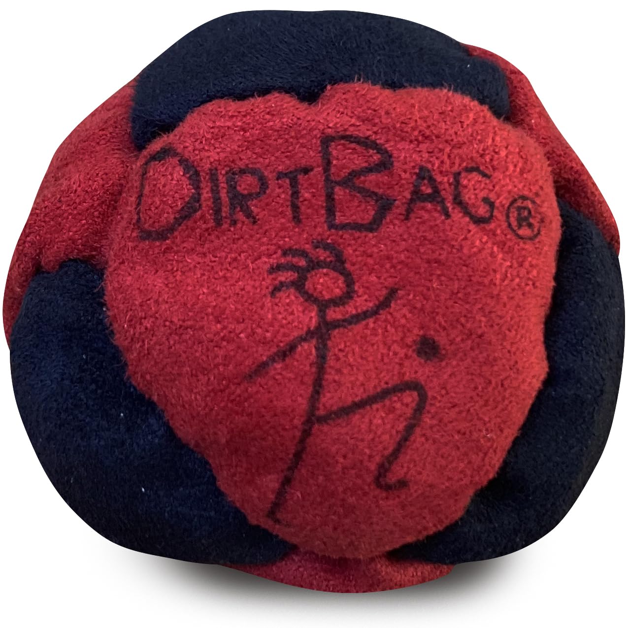 DIRTBAG footbags in three vibrant colors for mix-and-match play.