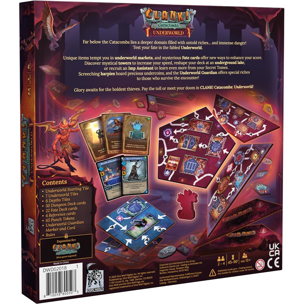 Dire Wolf Clank! Catacombs Underworld Guardian encounter hints at unique rewards and bold plays