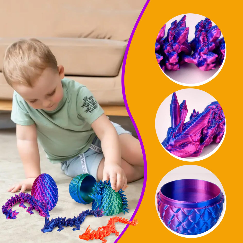 DIRMXRY kid-friendly dragon egg gift suitable for birthdays and holidays