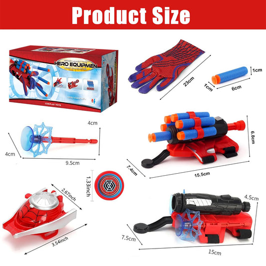 DisaHyns Spider Web Launchers with three modes for versatile play