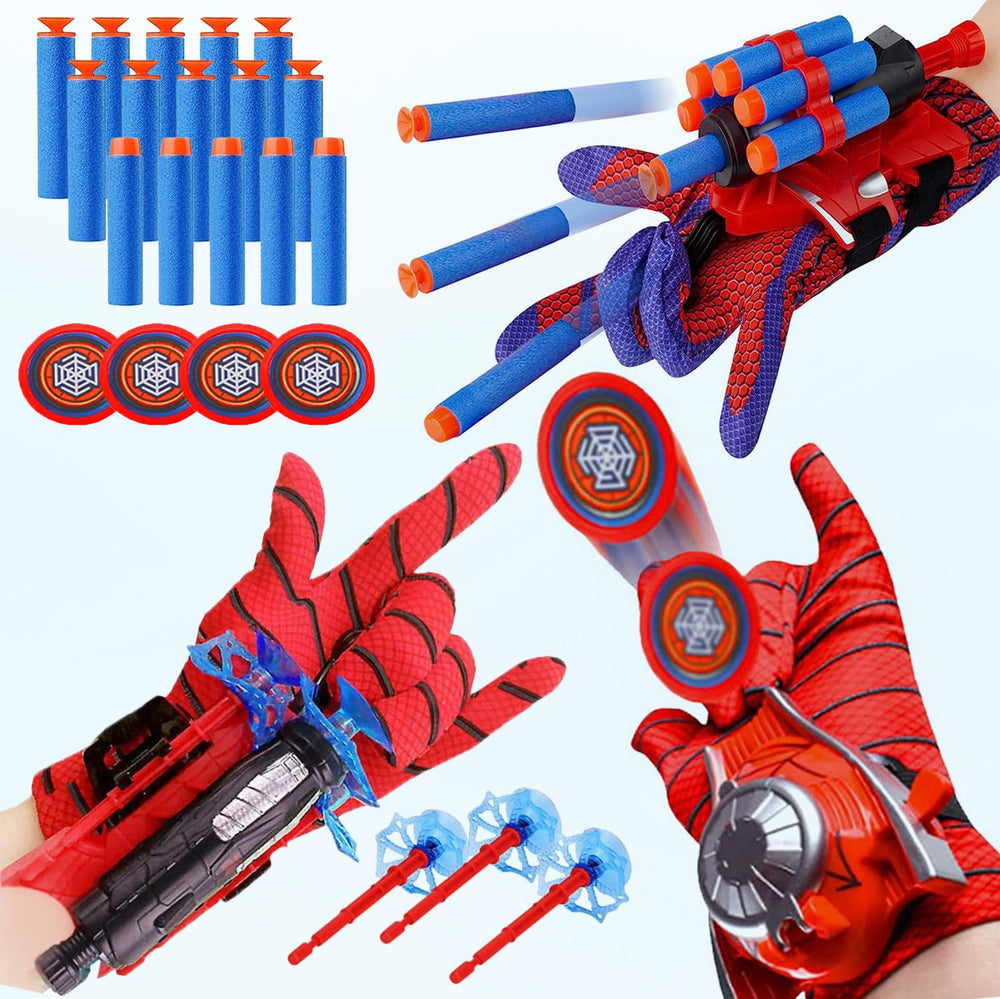 DisaHyns Spider Web Shooter glove ready for kids outdoor play and action