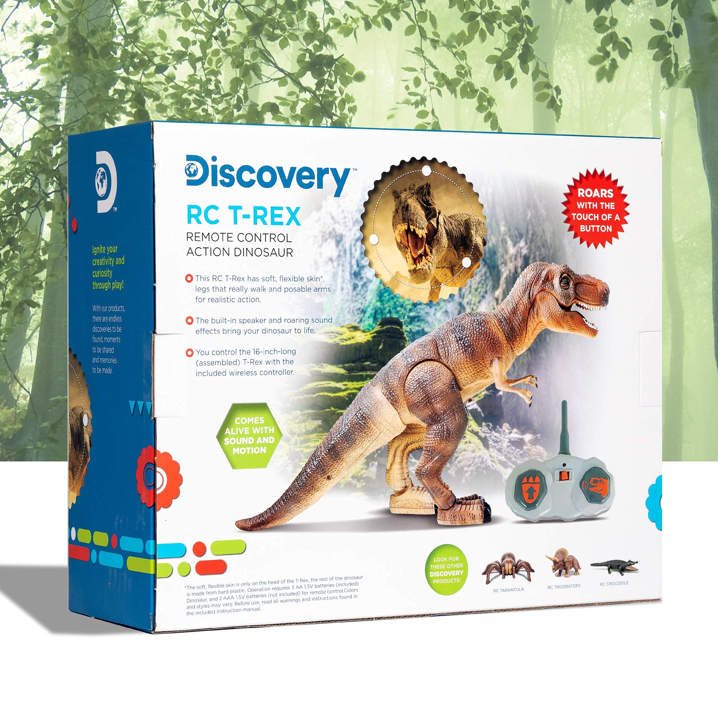 Discovery T-Rex RC gift idea for dinosaur-loving kids