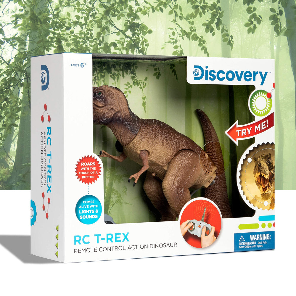 Discovery T-Rex RC handheld controller for simple and responsive control