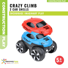 Discovery Toys battery-powered car requires three AAA batteries for operation