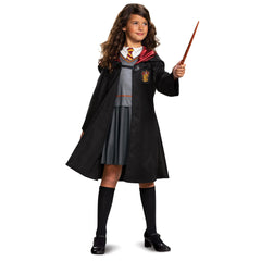 Disguise Hermione Granger costume bodice print recreates Hermione’s look with movie-inspired artwork