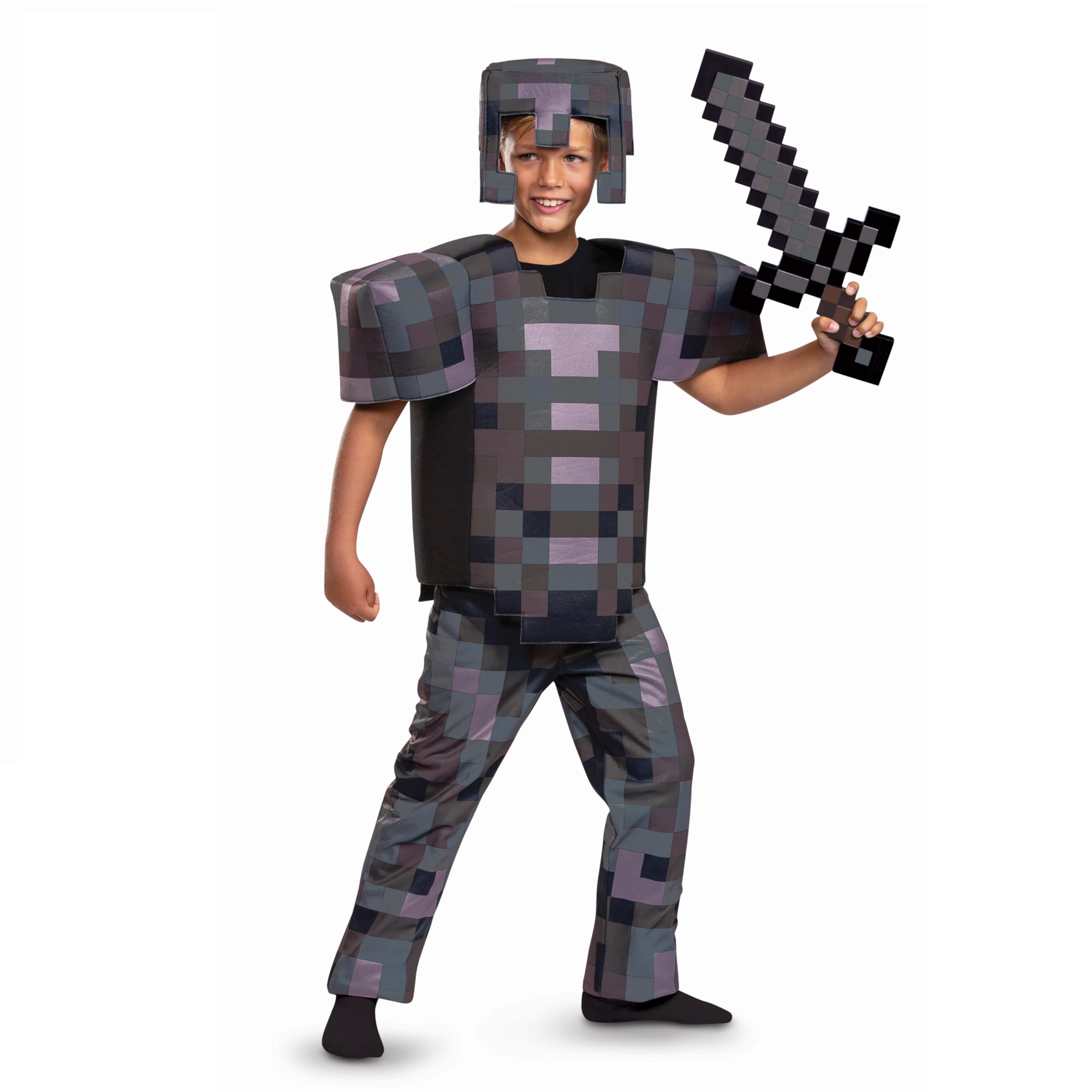 Disguise Netherite Sword official license confirms Minecraft authenticity.