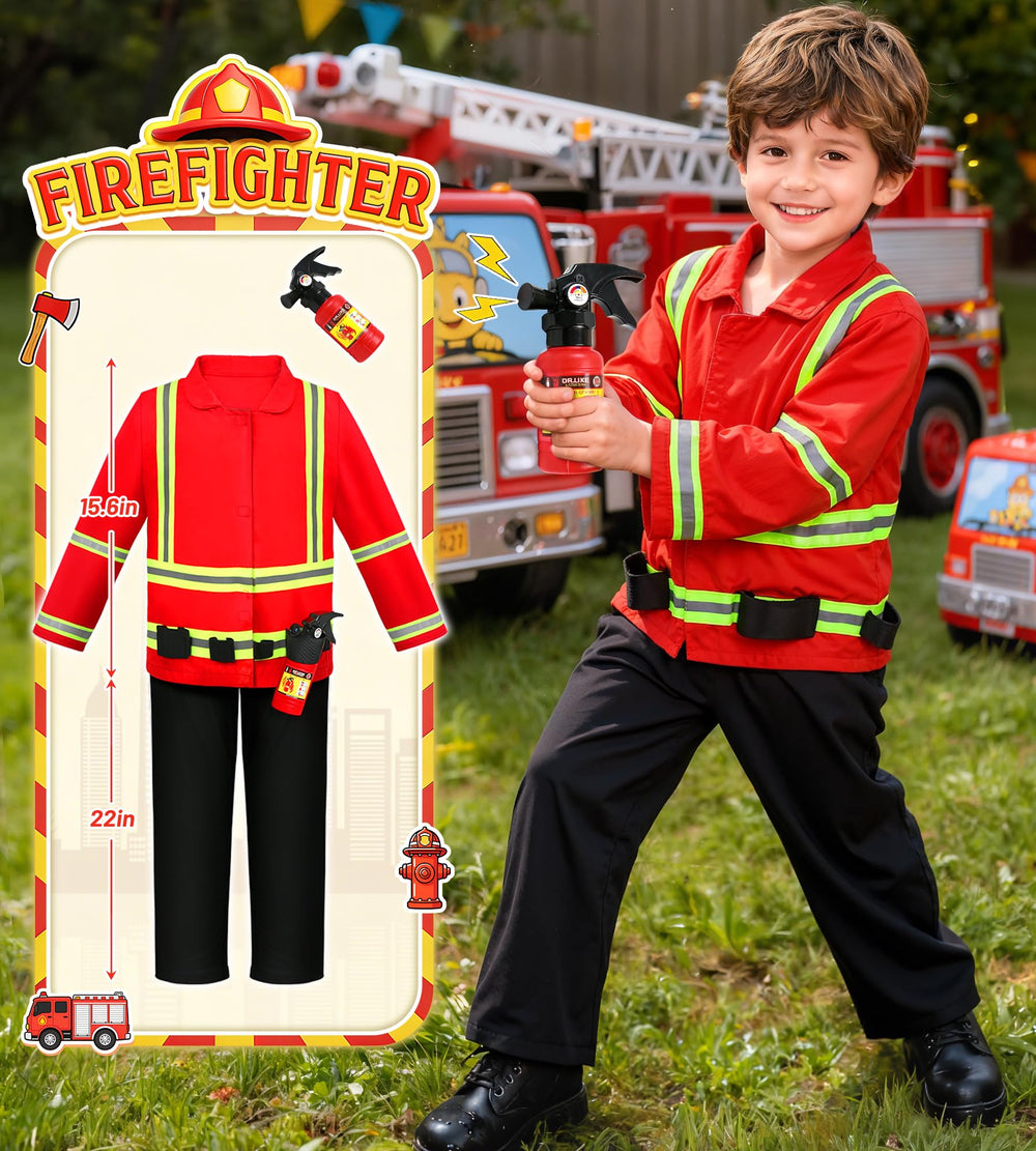 DISHIO Dress Up chef costume set supports creative cooking-themed play and social interaction.