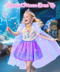 DISHIO Princess Dress-Up Tutu Skirts: colorful twirls that spark creativity during role-play.
