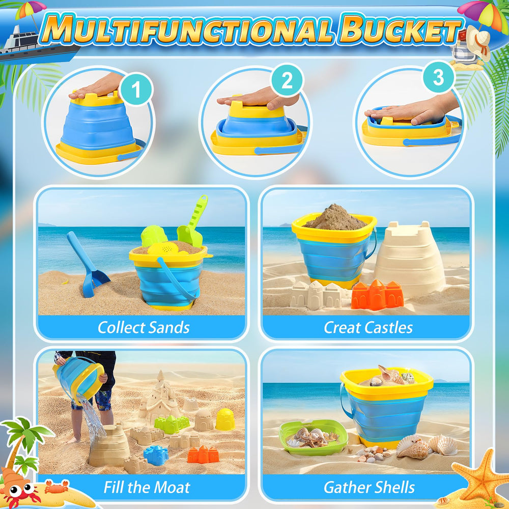 DISHIO shovel and rake tools, bright colors boost quick, fun play.