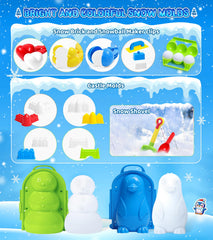 DISHIO snow brick molds to build mini forts and walls