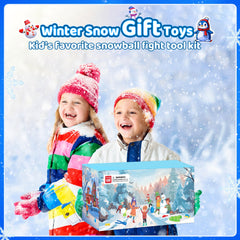 DISHIO storage bag keeps the winter toy set organized