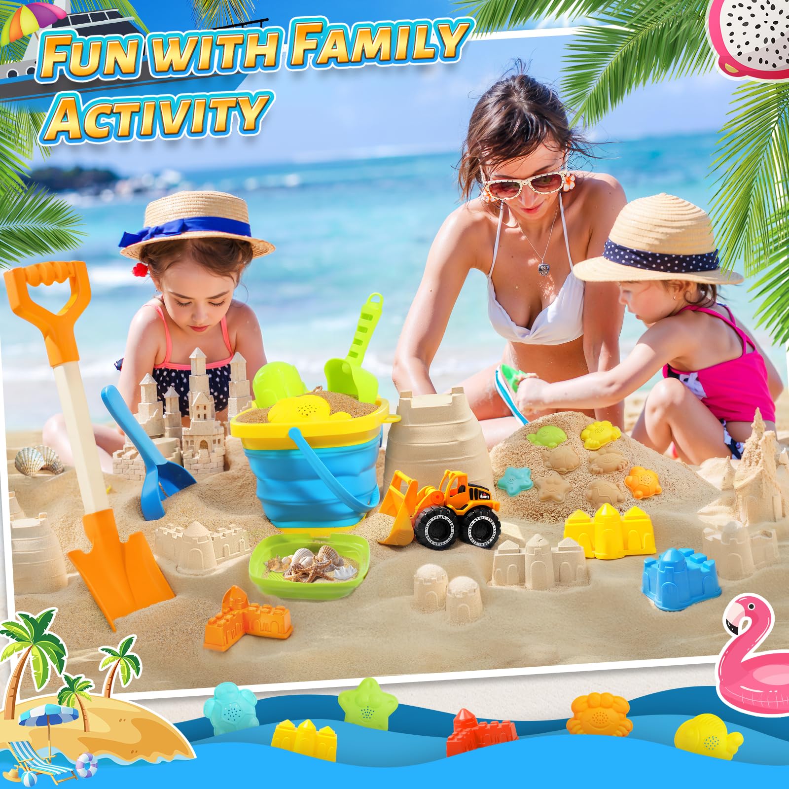 DISHIO watering can adds water play for wet-sand creativity.