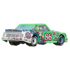 Disney Cars Chick Hicks 1:55 diecast front view showcasing authentic styling.