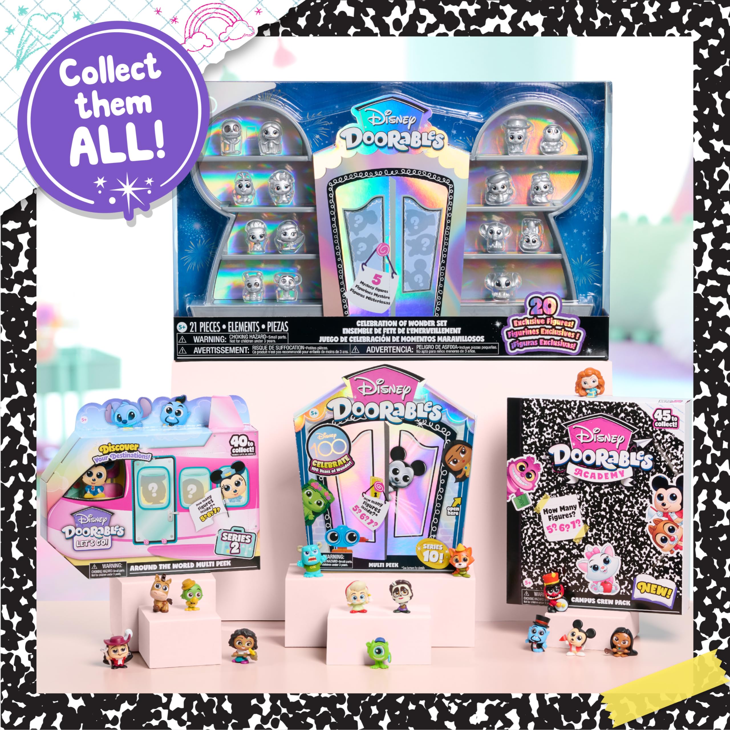 Disney Doorables Academy 45-member lineup boosts curiosity and collector display potential.