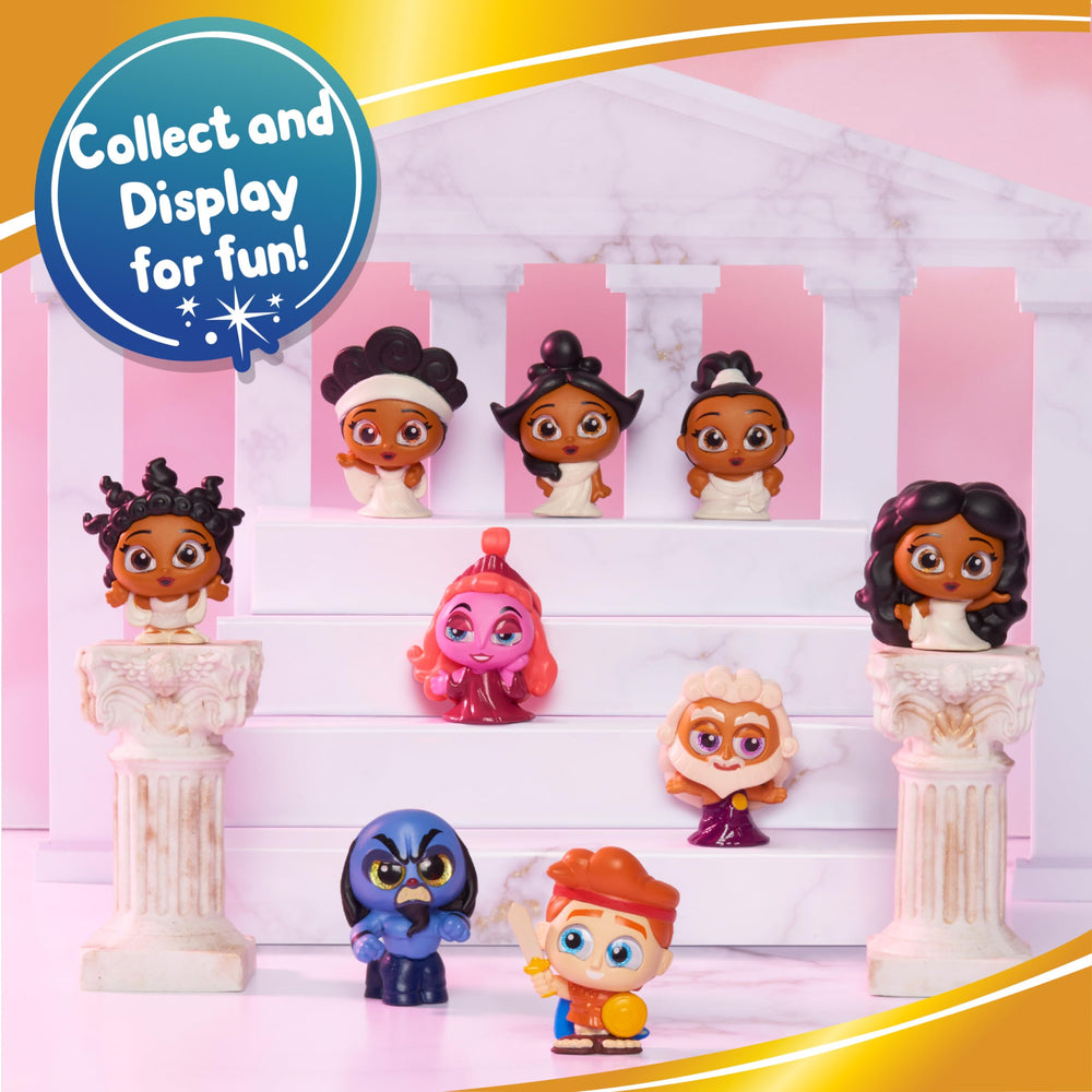 Terpischore figure from Disney Doorables with sparkling eyes