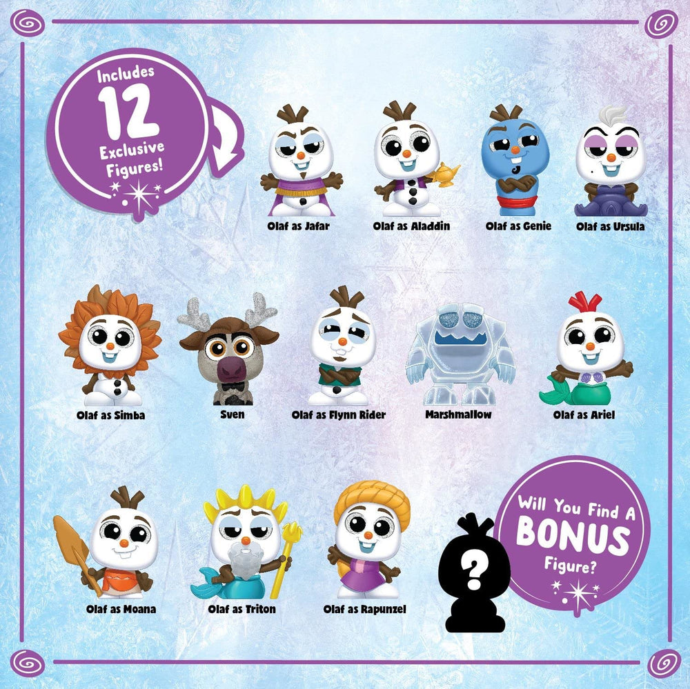 Disney Doorables Olaf as Tangled figure for display and storytelling