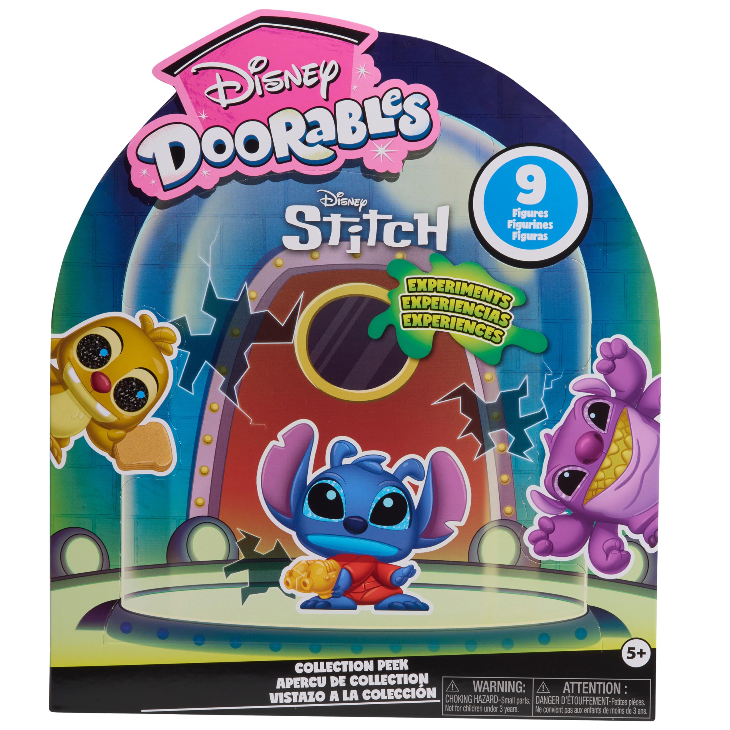 Disney Doorables Stitch Experiments Peek figurines display-ready display piece