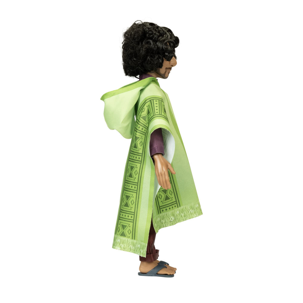Disney Encanto Bruno doll hairstyle preserves curly look for authentic play
