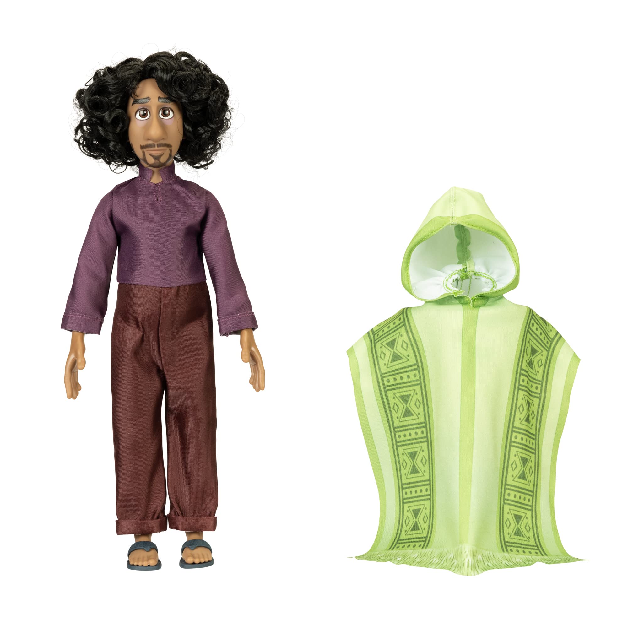 Disney Encanto Bruno doll sandals highlight iconic footwear for character-inspired styling