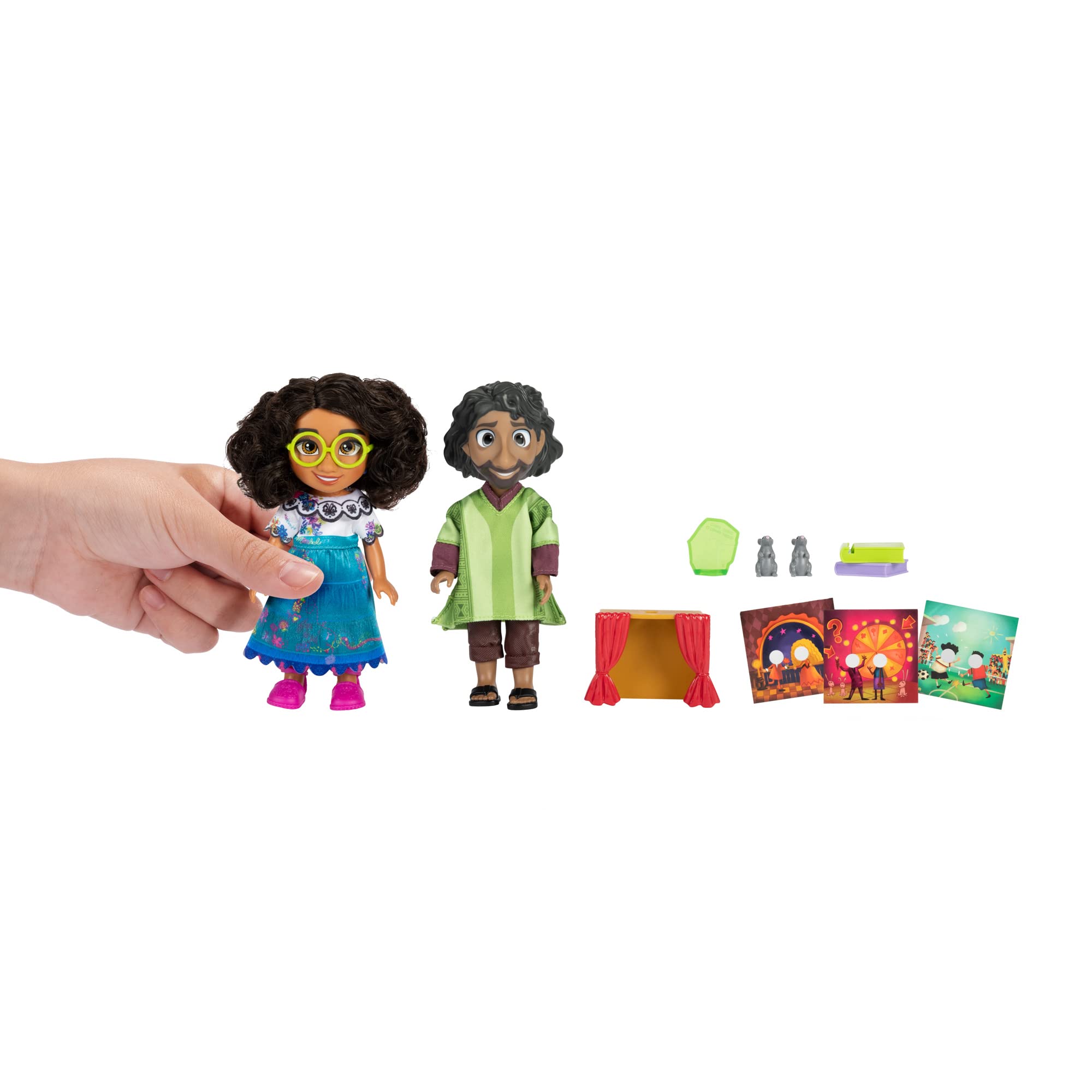 Disney Encanto Bruno doll with vision puzzle piece for storytelling moments