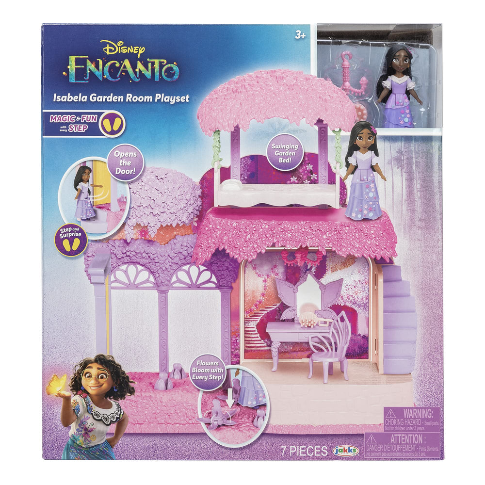 Disney Encanto garden chandelier provides elegant focal point for imaginative scenes.