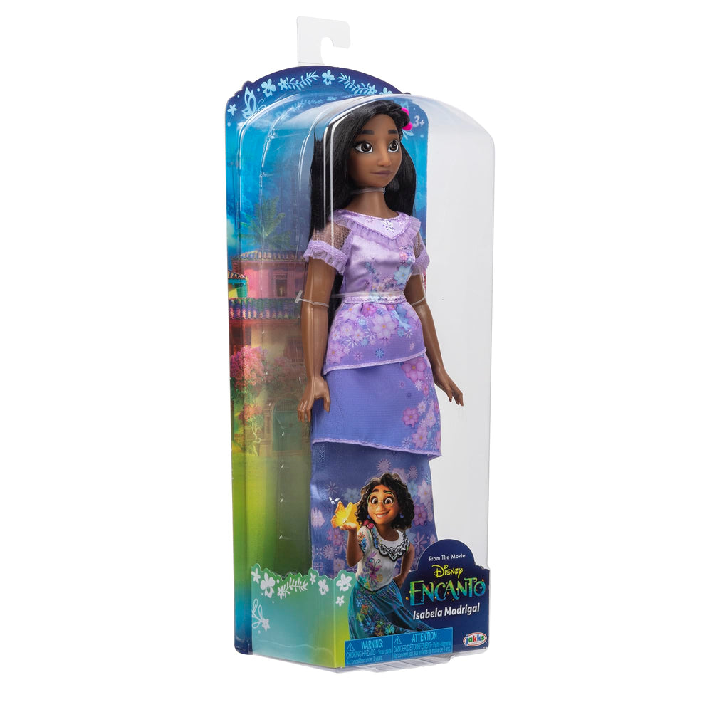 Isabela’s long flowing hairstyle supports imaginative play.
