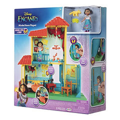 Disney Encanto Mirabel doll in bed for bedtime storytelling.