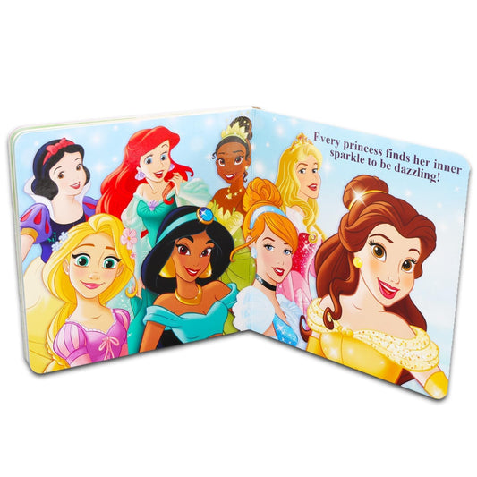 Bright, vivid pages show Elsa and Anna for engaging early learning moments.