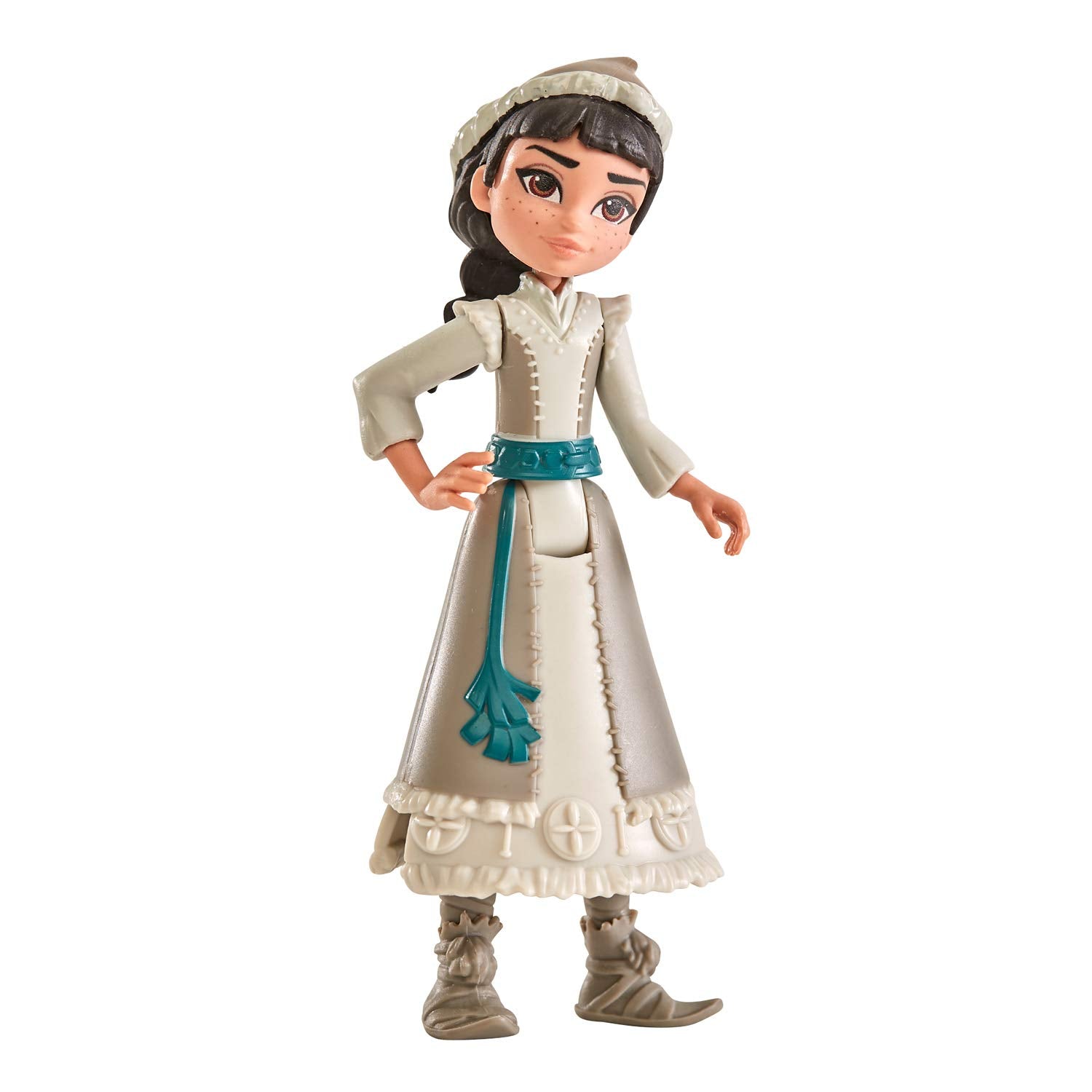 Disney Frozen Elsa small doll outfit close-up highlighting movie-inspired styling