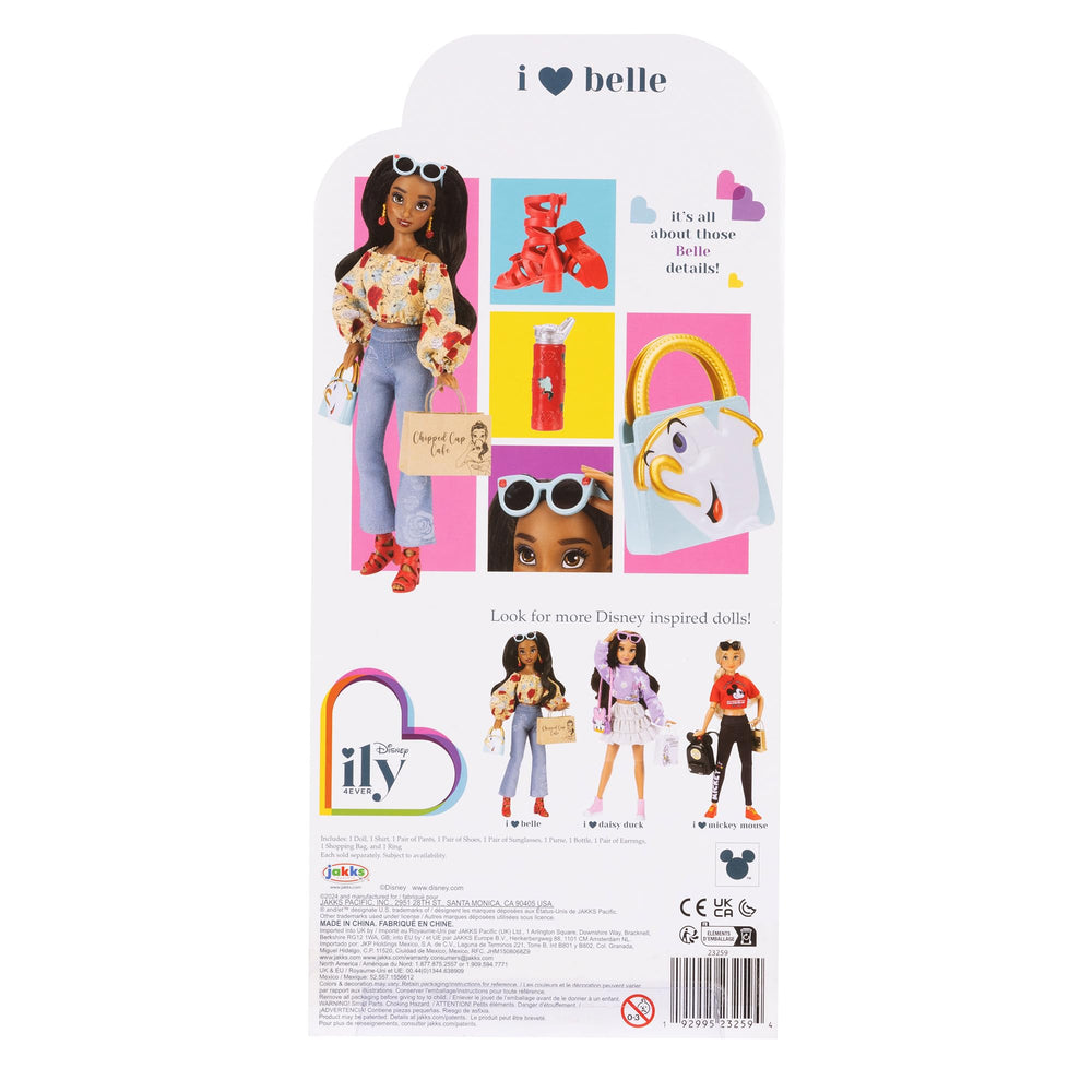Disney ily 4EVER Belle doll shopping bag adds shopping-themed story prompts