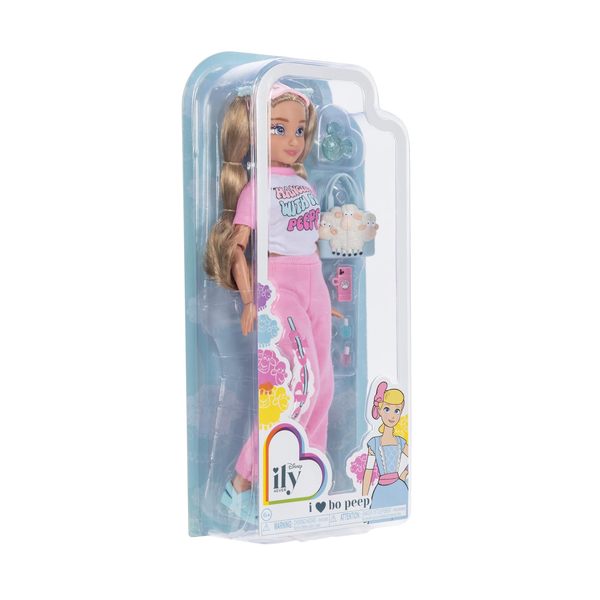 Disney ILY 4ever Bo Peep doll with bendable joints enabling dynamic posing.