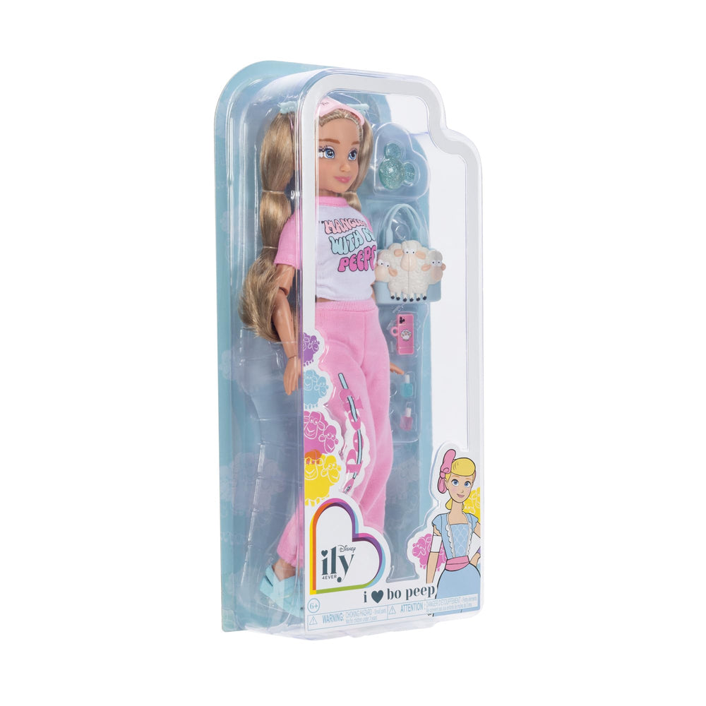 Disney ILY 4ever Bo Peep doll with bendable joints enabling dynamic posing.