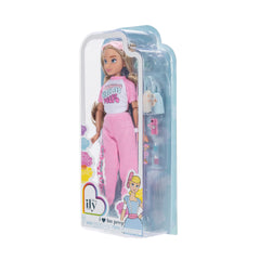 Disney ILY 4ever Bo Peep doll with glittery Mickey ring included for sparkle.