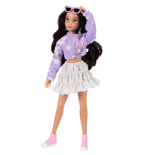Daisy tiered skirt on the Disney ily 4Ever doll for playful outfits