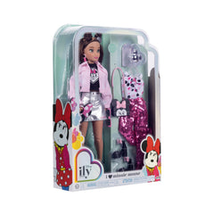 Disney ILY 4ever Minnie doll size suitable for kids ages six and up.