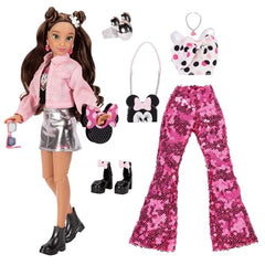Disney ILY 4ever Minnie doll two-piece outfits support mix-and-match fashion.