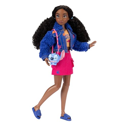 Disney ILY 4Ever Stitch doll backpack accessory adds ready-for-adventure detail.