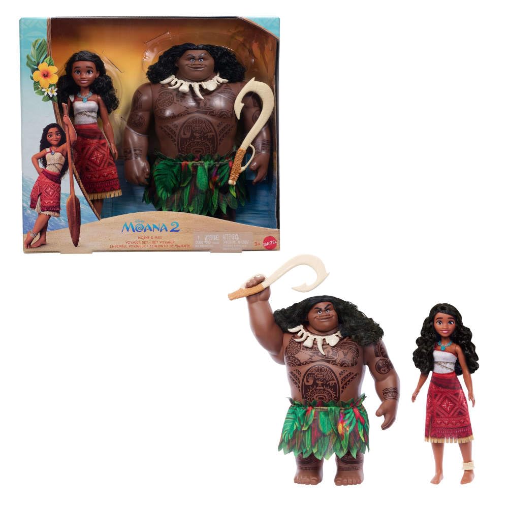Disney Moana 2 Voyager doll in adventure outfit for imaginative play