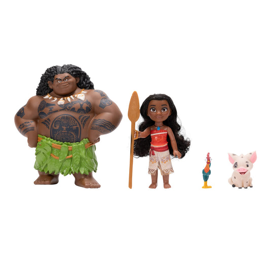 Disney Princess Moana 6-inch figure poses for on-the-go adventures.