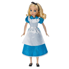 Disney Store Alice classic doll with brush for styling and care.