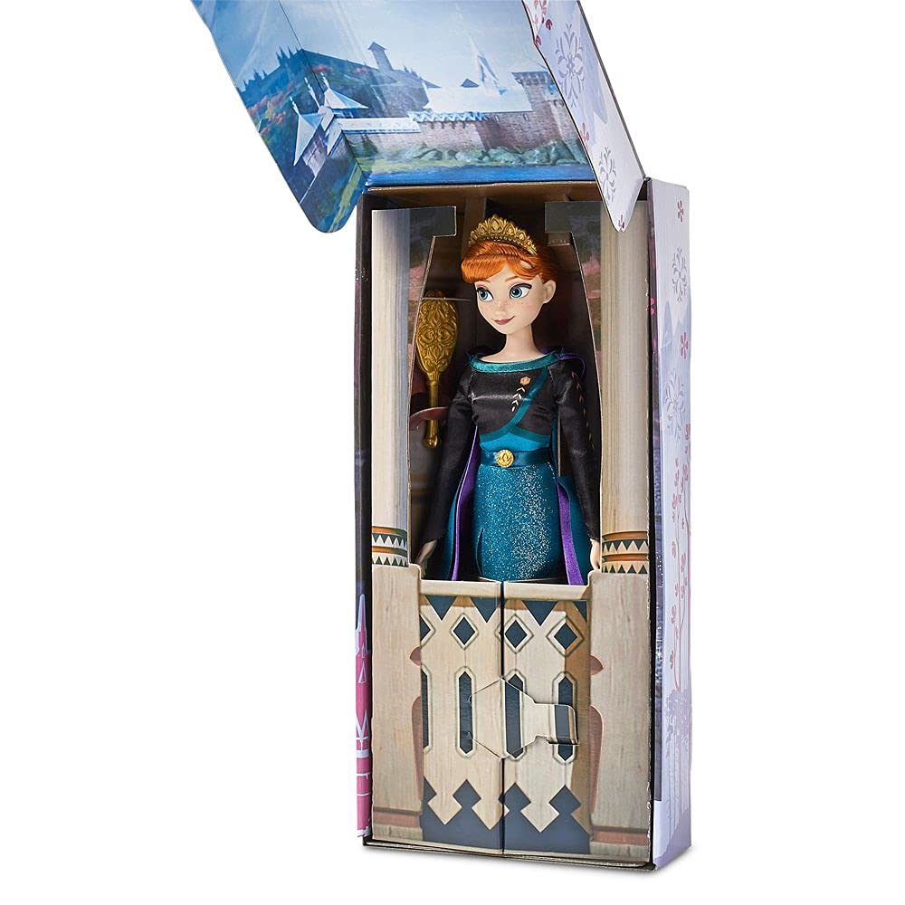Disney Store Anna doll glitter top skirt for playtime drama