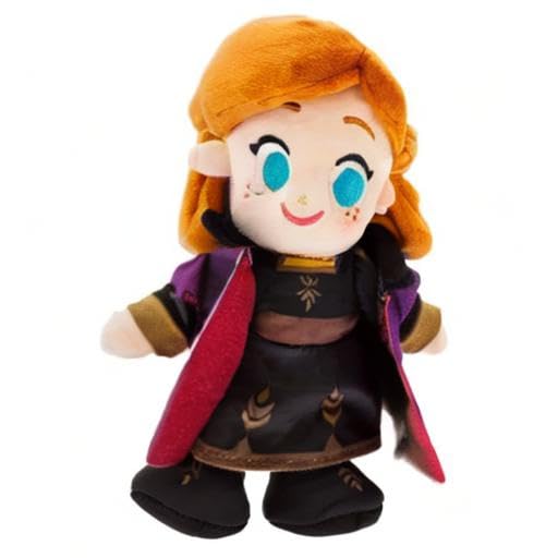 Disney Store Anna nuiMOs plush in window box packaging for gift-ready display