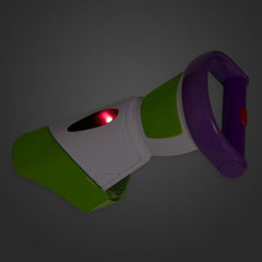 Buzz Lightyear Gauntlet button panel activates authentic sound effects