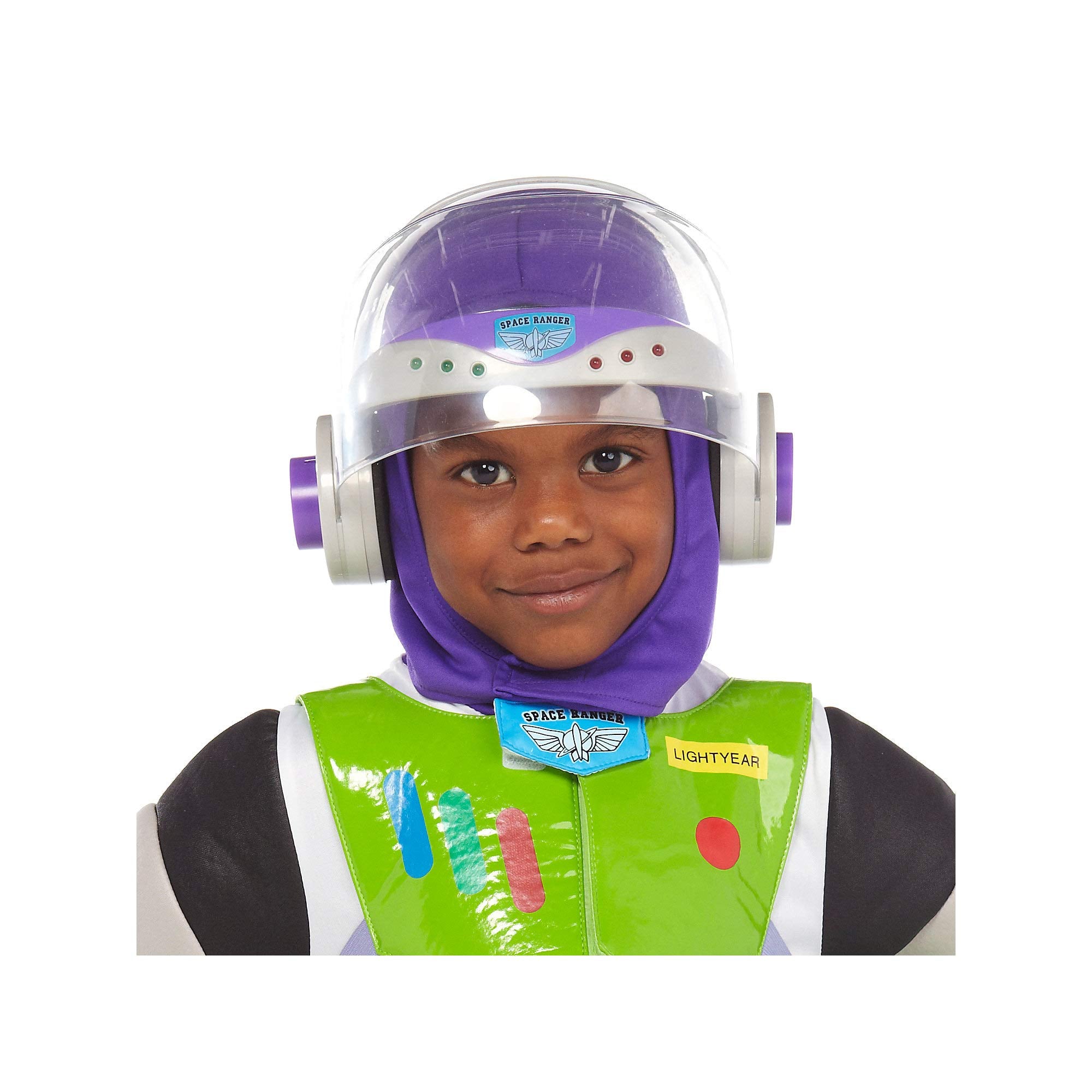 Disney Store Buzz Lightyear light-up helmet with visor lights for space role play