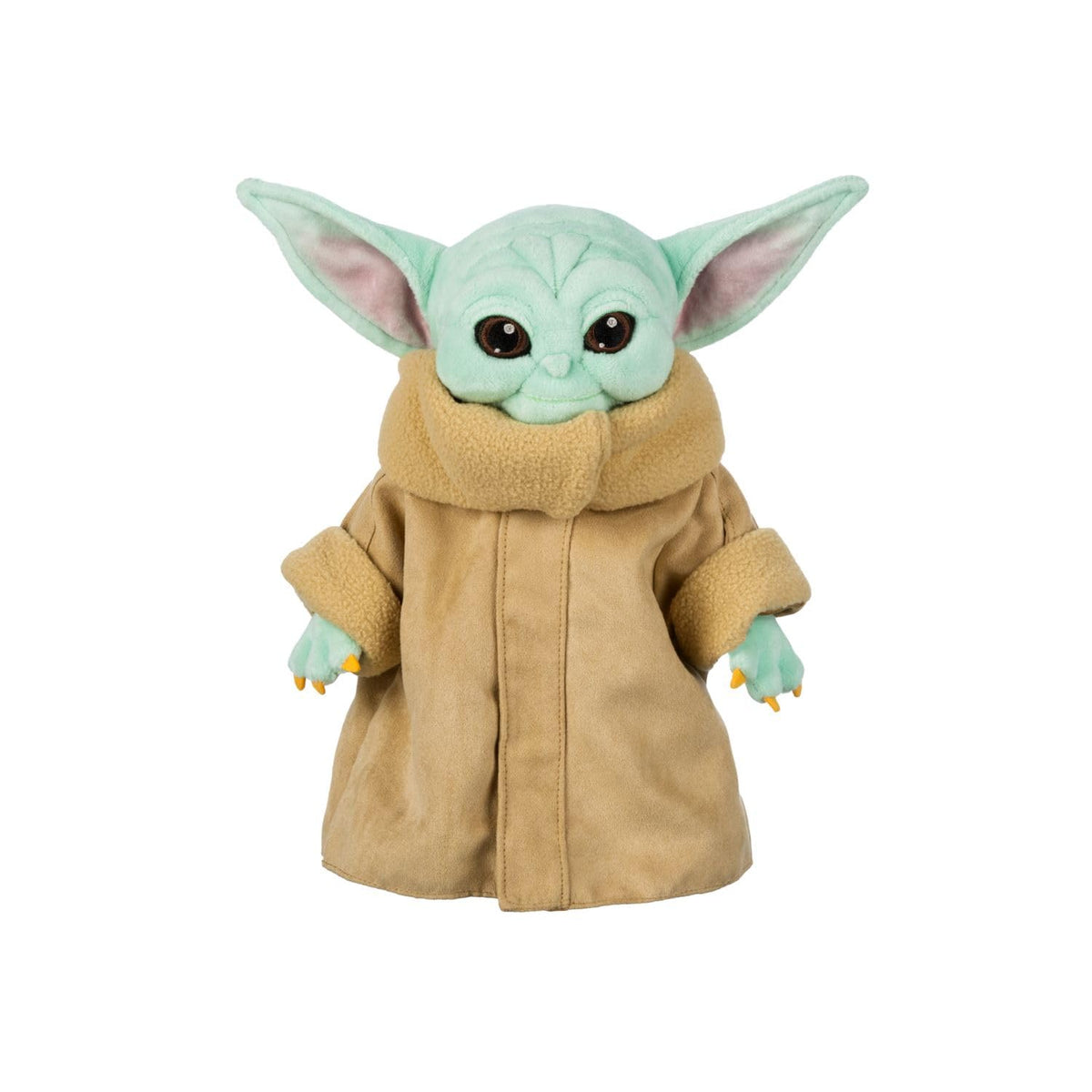 Disney Store Grogu plush front view showing soft cuddly toy for daily hugs